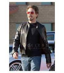 Iron Man 1 Tony Stark Leather Jacket Leather Jacket Iron Men 1 Tony Stark