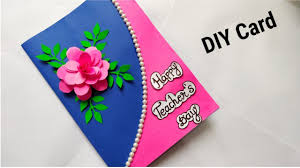 If you have some colored felt (even colored paper will do) lying around at home, you can easily make this teacher's day card from wikihow by cutting shapes for the hair, dress and shoes and adding googly eyes. Diy Teacher S Day Card Handmade Teachers Day Pop Up Card Making Ideas 2019 Youtube
