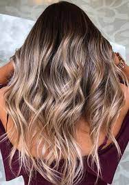 The variation of hues will give the illusion of thickness and texture to the hair. 2019 2020 Ombre Frisuren Lighter Brown Hair Ombre Hair Dark To Light Ombre