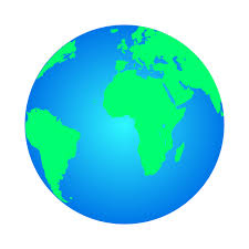 Vektorel Dunya Kure Gorsel Cizimi Cizim Cizimler Resim