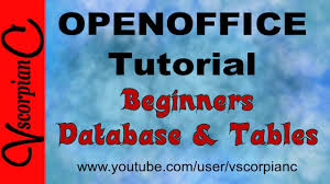 There may be instances where you want your list to go from z to a rather than the if you have suggestions on how we can make our alphabetizer better, please leave a comment or use. Openoffice Base Tutorial How To Create Database And Tables By Vscorpianc Youtube