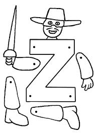 Zorro Disegni Da Colorare