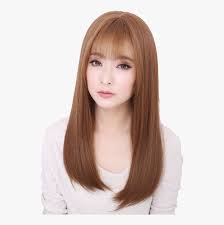 Long Straight Straight Hair Color And Bangs Hd Png Download Transparent Png Image Pngitem Brown hair color ideas and hairstyles. long straight straight hair color and