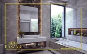 روعة الاضاءة تبرز جمال تصاميم الحمامات bathtub bathroom