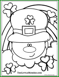 Helens volcano erupted in 1980 and again in 2004, causing great destruction. Free St Patrick S Day Colouring Pages The Little Mom Aid