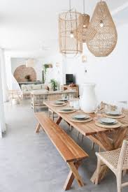 A Mediterranean Oasis On The Island Of Bali The Style Files In 2020 Earthy Home Decor Tropical Dining Room Nordic Living Room