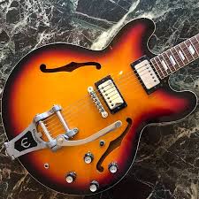 Epiphone Riviera With Bigsby Guitar Safari Reverb Epiphone Riviera Epiphone Epiphone Guitars
