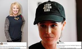 21 февраля 1987 года, галифакс. Elaine Paige Trends On Twitter Following Elliot Page Coming Out As Trans Daily Mail Online