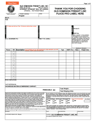 Standard truckload bill of lading page _. 77 Printable Bill Of Lading Form Templates Fillable Samples In Pdf Word To Download Pdffiller