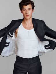 Shawn Mendes Photographed By Justin Campbell For V Magazine Shawn Wears Jacket Tank Pants Emporio Armani Necklace Shawn Mendes Wallpaper Shawn Shawn Mendes