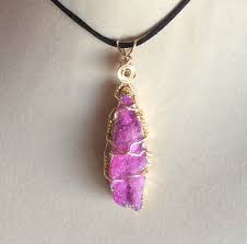 Maybe you would like to learn more about one of these? Hot Pink Quartz Crystal Necklace Jewelry Necklaces Bgc Sedahotels Com