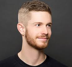 Crew cut with a full, shaped beard. 36 Elegant Crew Cut Hairstyles For Men 2021 Gallery Hairmanz