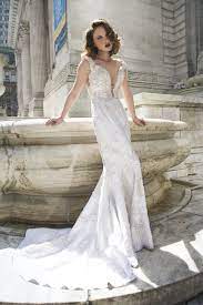 Pin By Virginia S Bridal On Ysa Makina And Stephen Yearick Wedding Dresses Dresses Sheath Wedding Dress