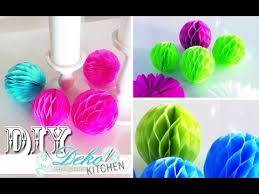 Diy Wabenballe Fur Party Deko Einfach Selber Machen Deko Kitchen Deko Selber Machen Party Deko Selber Machen Faschingsdeko Selber Basteln