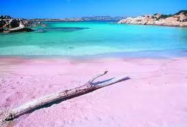 You could think of a suggestion, may be the rays of the sun that settle on pebbles and minerals, accentuating their reflections. The Pink Beach On Budelli Island Italy One Of The Loveliest Beaches On Earth And A Definite Must See Before You Places To Travel Places To Visit Places To Go