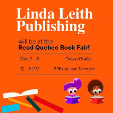 📚 Come join us at the Read Quebec Book Fair! Linda Leith Publishing will  be @casaditalia_mtl (505 Rue Jean-Talon E)