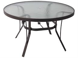36 Round Glass Top Patio Table