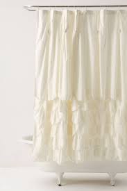 Bustled Shower Curtain Shabby Chic Shower Shabby Chic Shower Curtain Ruffle Shower Curtains