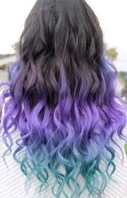 Blue and purple hair isn't just about the common shades associated with the two colors. Black Purple Blue Ombre Long Weave Brazilian Hair Dip Dye Hair Pink Ombre Hair Hair Styles