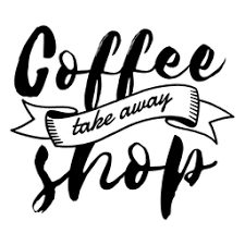 Download Coffee Shop Take Away Badge Transparent Png Svg Vector File