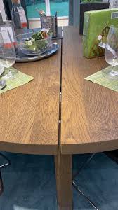 Avoid collisions from the side. Really Wanna Love The Morbylanga Round Table But That Gap Any One Have This Table Ikea