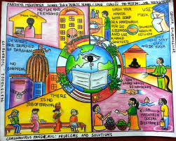 Coronavirus awareness poster drawing | how to draw easy poster of corona covid 19 prevention.hi all, since coronavirus become a pandemic around the world, i. Poster Making Results On Covid 19 Society For Promotion For Science Technology In India