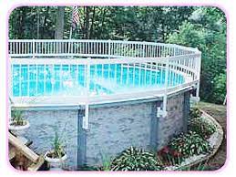 Although these types of fences can be installed by yourself in just a few hours and can be removed when needed, they are sturdy. Aboveground Pool Fence Installation Intheswim Pool Blog