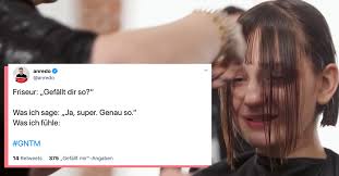 Clip die kandidatinnen sehen ihren neuen look. Corona Heidi Und Heulende Madchen Die Besten Tweets Zum Umstyling Von Gntm The Best Social Media De