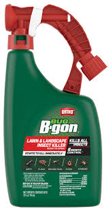 Spray only the affected areas of plants, and only in the early morning or at dusk, when bees aren't foraging. Ortho Bug B Gon Lawn Landscape Insect Killer Ready To Spray Ortho