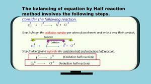 Ion Electron Method For Balancing Redox Reaction Redox Reactions Method Reactions