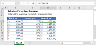 Calculate Percentage Increase In Excel Google Sheets Automate Excel