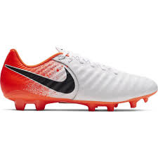 Buty Pilkarskie Nike Tiempo Legend 7 Academy Fg M Ah7242 118 Biale Bialy Pomaranczowy Nike Buty Buty Nike