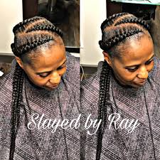 Don't forget that you can adorn the braids with some hair cuffs, cords or both. Slayedbyray Quick Hair Do 4 40 4 Feed In Braids Facebook