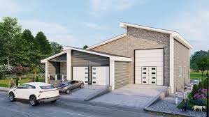 2 Bedroom House Plan With Twin Car And Rv Garages 3800sqft House Plan For Sale 59x65 House Plan Instant Download Home Designs Buy Now House Plans For Sale Garage House Plans