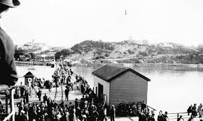 Railway Lines And People On Pier Sorrento 1936 Sorrento Victoria Melbourne Suburbs Melbourne Victoria