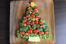 Fun vegetables for kids at christmas! Vegetable And Cheese Christmas Tree Platter Sheknows