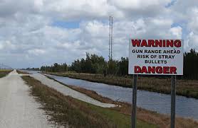 May 19th, 2013 at markham park gun range. Biking The Markham Park Levee Trail Along The Everglades