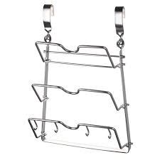 Pot Lid Rack Maxtronic Stainless Steel Wall Door Mounted Pot Lid Rack Holder Organizer For Kitchen Cabinets Kitchen Cabinet Organization Steel Wall Pot Lids