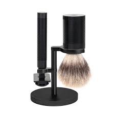 Muhle Shaving Set Stainless Steel Silvertip Rocca