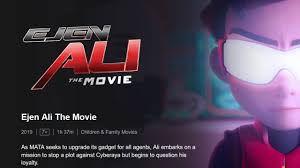 Perhatian ejen❗ transmisi sudah diperolehi! Ejen Ali The Movie Is Now On Netflix