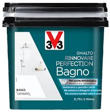 In cucina, bagno e toilette. Smalto Rinnovare Perfection Bagno V33 Per Rinnovare Piastrelle E Mobili