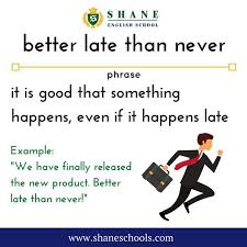 With david niven, art carney, maggie smith, catherine hicks. Better Late Than Never It Is Good That Something Happens Even If It Happens Late We Have Finally Released The New Product Better Late Than Never Shaneengli