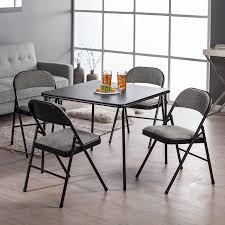 Have To Have It Meco Sudden Comfort Deluxe Double Padded Chair And Back 5 Piece Card Table Set Co Table And Chair Sets Card Table Set Card Table And Chairs