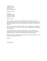 Graduate School Application Cover Letter Sample Cover Letter For Resume Application Cover Letter Sample Resume Cover Letter