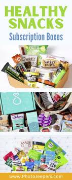 Healthy Snacks Subscription Boxes In 2020 Snack Subscription Box Healthy Travel Snacks Healthy Snacks Subscription