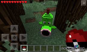 Mods to make the game even more interesting in survival and adventure, arrange your mod, we . Pokemon Mod For Minecraft Pe 0 9 5