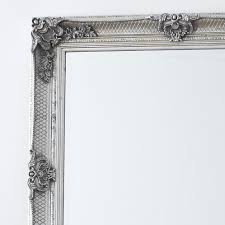 Full length silver framed mirrors. Decorative Antique Silver Full Length Mirror Primrose Plum