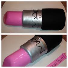 Mac Lipstick Cake Tortenideen Torten Cupcakes