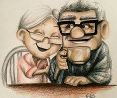  14 Ide Elly And Carl Up Kartun Gambar Kartun Disney