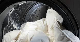 Most down comforters can be machine washed and dried on a cool, gentle cycle. How To Wash A Comforter Without It Getting Lumpy Whirlpool
